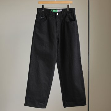 BAGGY #black denim [gj-type01-baggy] _ gourmet jeans | グルメジーンズ