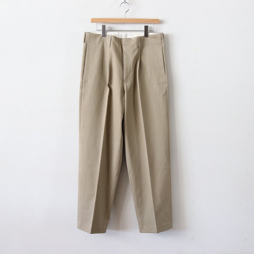 Very Goods | AURALEE | オーラリー WASHED FINX CHINO TAPERED PANTS