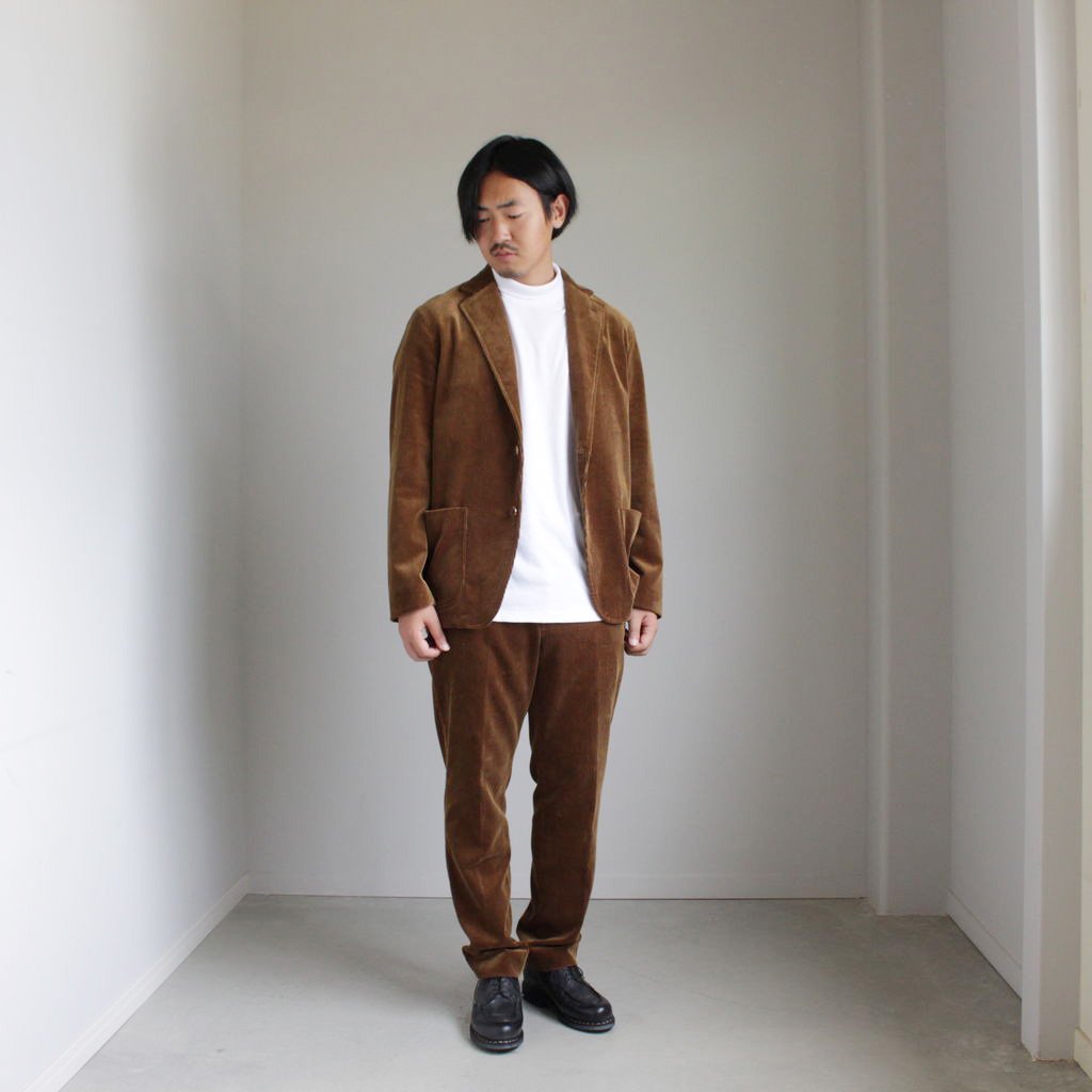AURALEE - 19AW WASHED CORDUROY TAPERED - スーツ