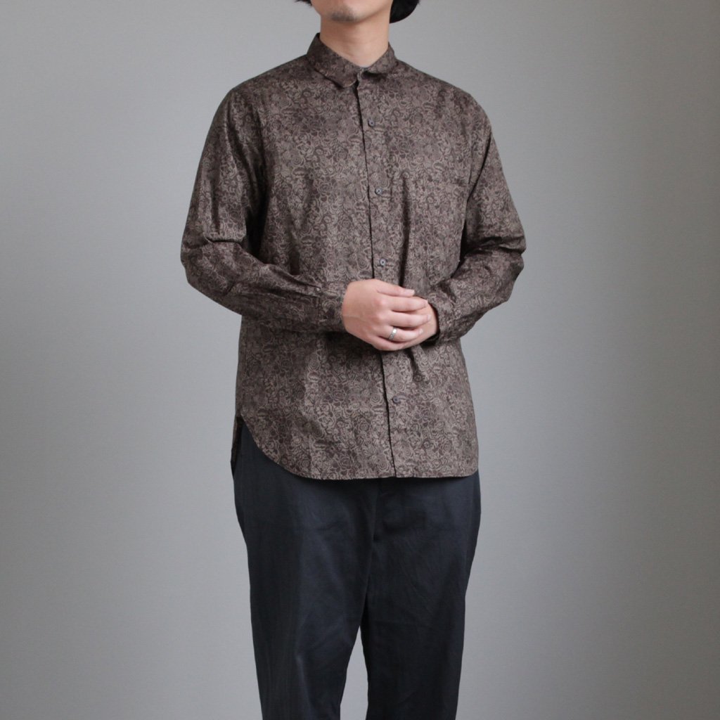 YAECA Button Shirt Liberty #Mono Gatsby-