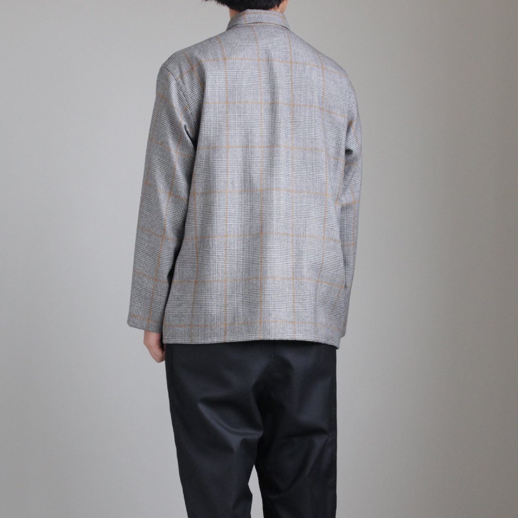 希少試着のみGraphpaper GlencheckWoolBoxShirt | www.harem.jp