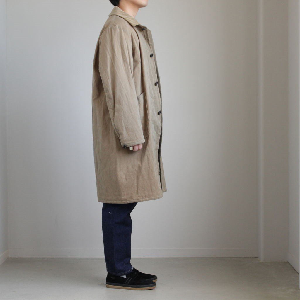 YAECA WRITE A LINE COAT OILD ヤエカ コート | hartwellspremium.com