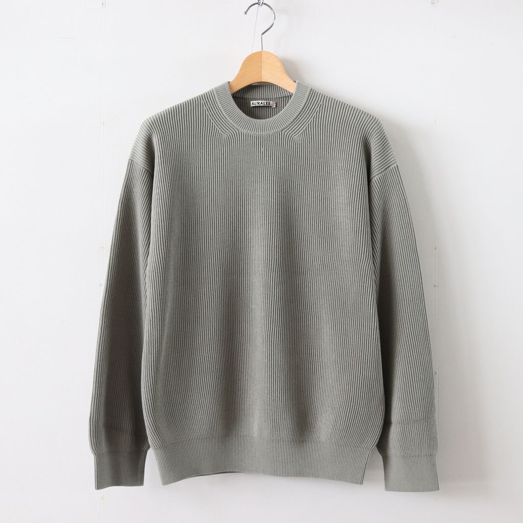 Very Goods | AURALEE | オーラリー SUPER HARD TWIST RIB KNIT PO