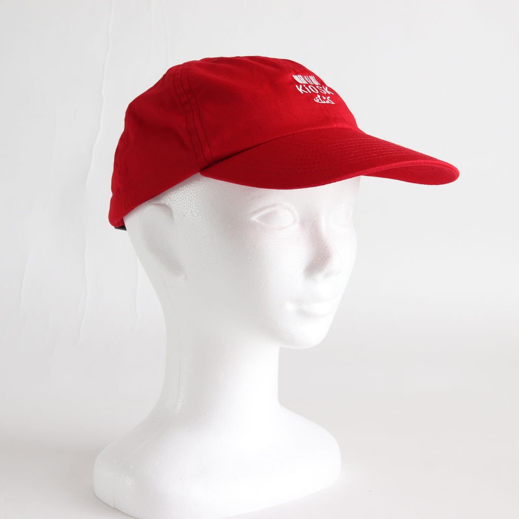 COMESANDGOES / EMBROIDERY CAP RED