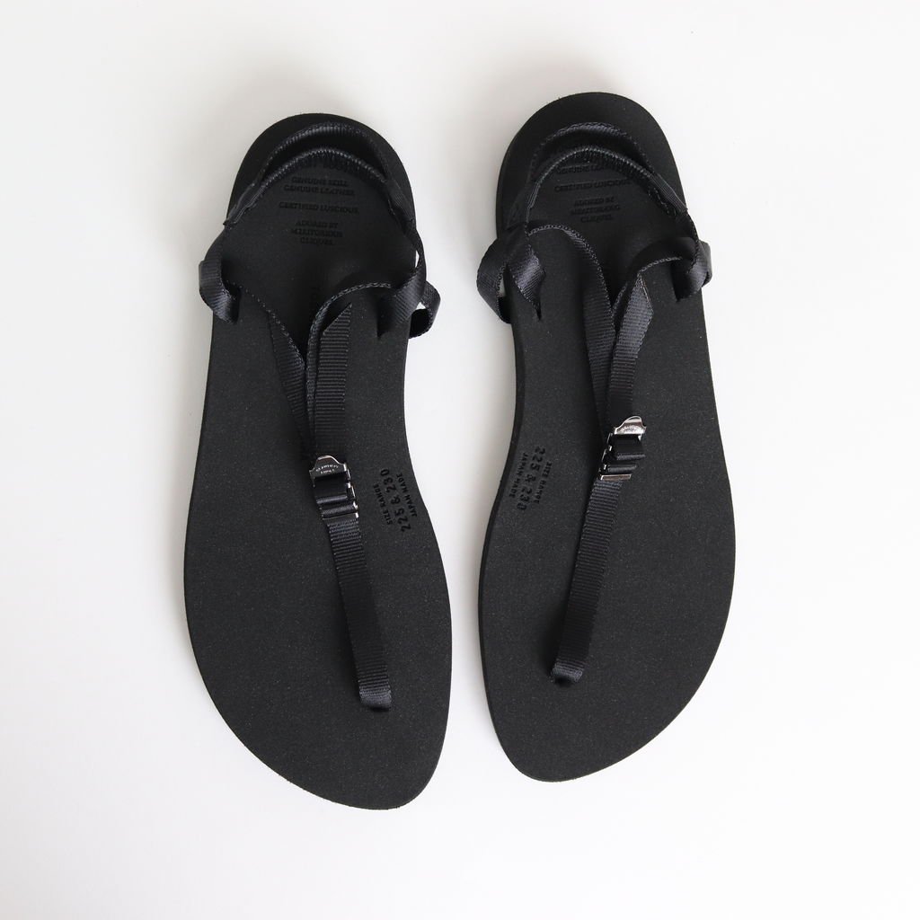 BEAUTIFUL SHOES / BAREFOOT SANDALS (THICK SOLE) BLACK
