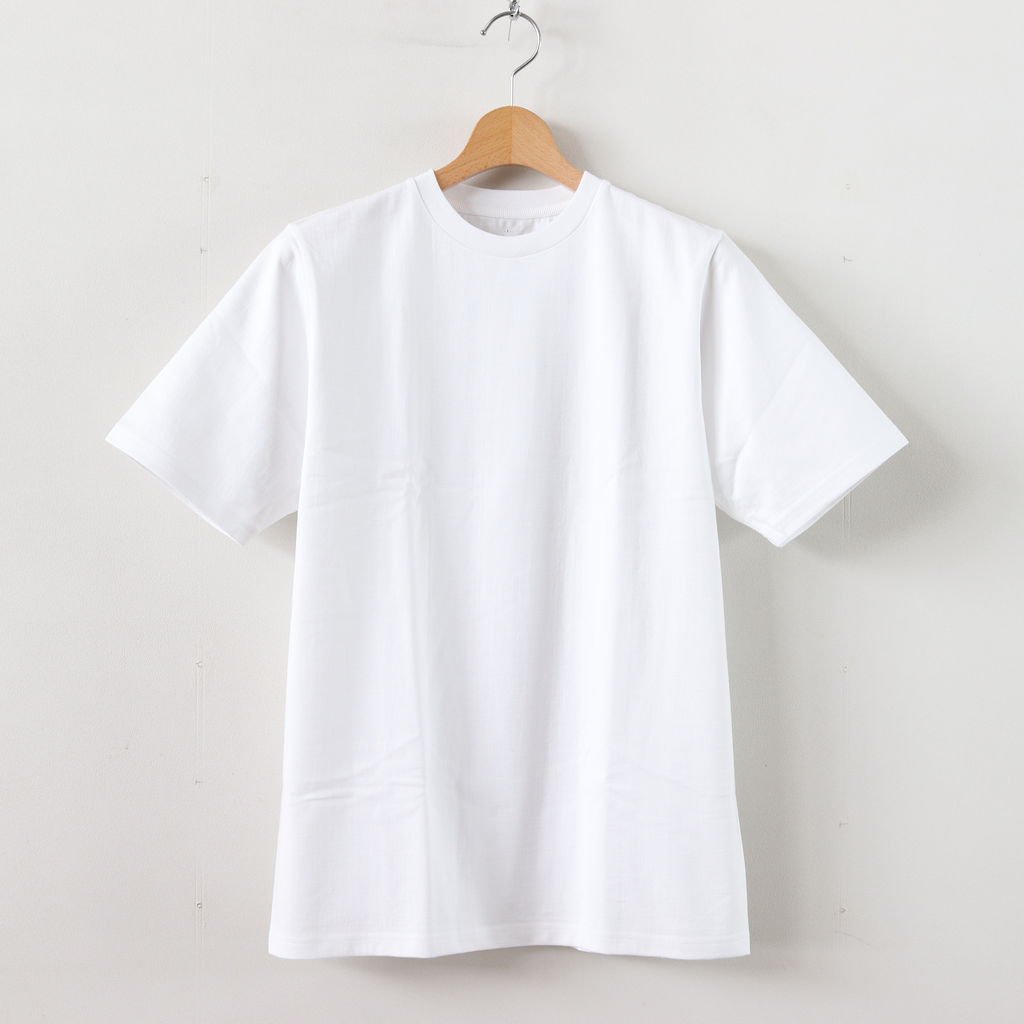 Graphpaper / 2-PACK CREW NECK TEE WHITE