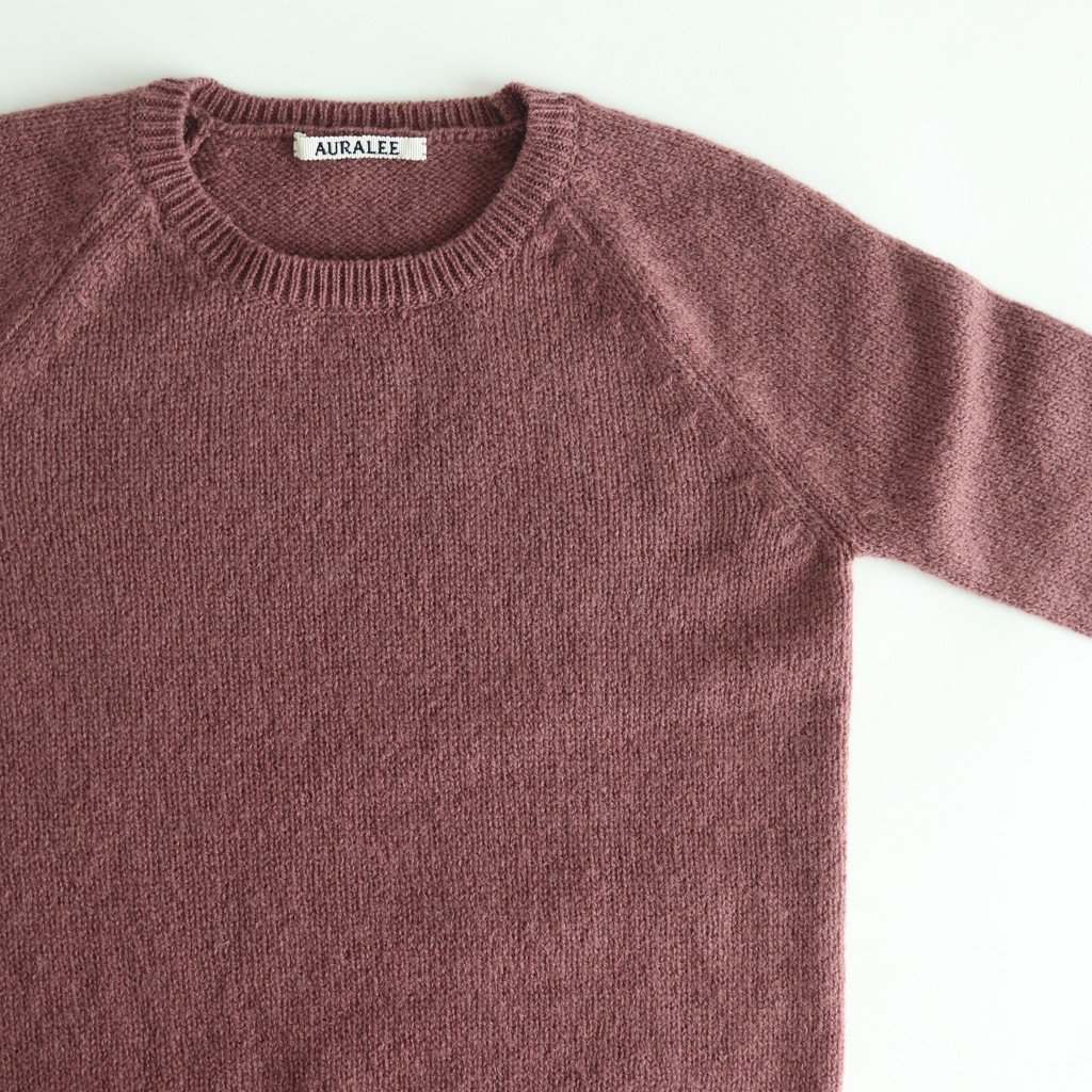 AURLEE PURE SHETLAND WOOL KNIT P/O ニット - トップス