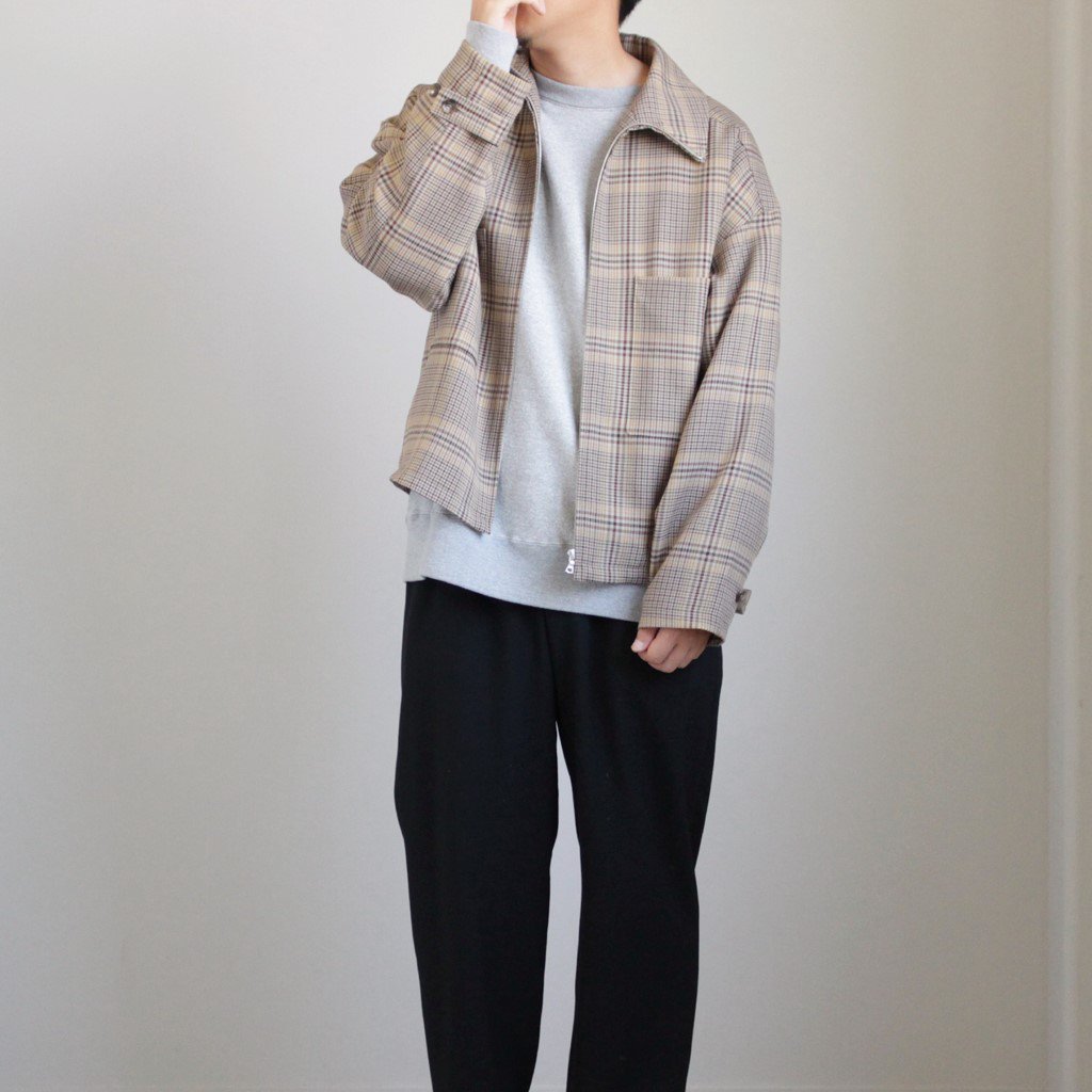 最安値】AURALEE / WOOL SERGE ZIP-UP BLOUSON | parceiraoatacadista