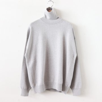 TURTLE-NECK #GRAY [1903-004W] _ crepuscule | クレプスキュール
