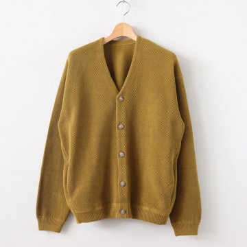 MOSS STITCH CARDIGAN for ciacura #PICKLES [1903-017] _ crepuscule | クレプスキュール