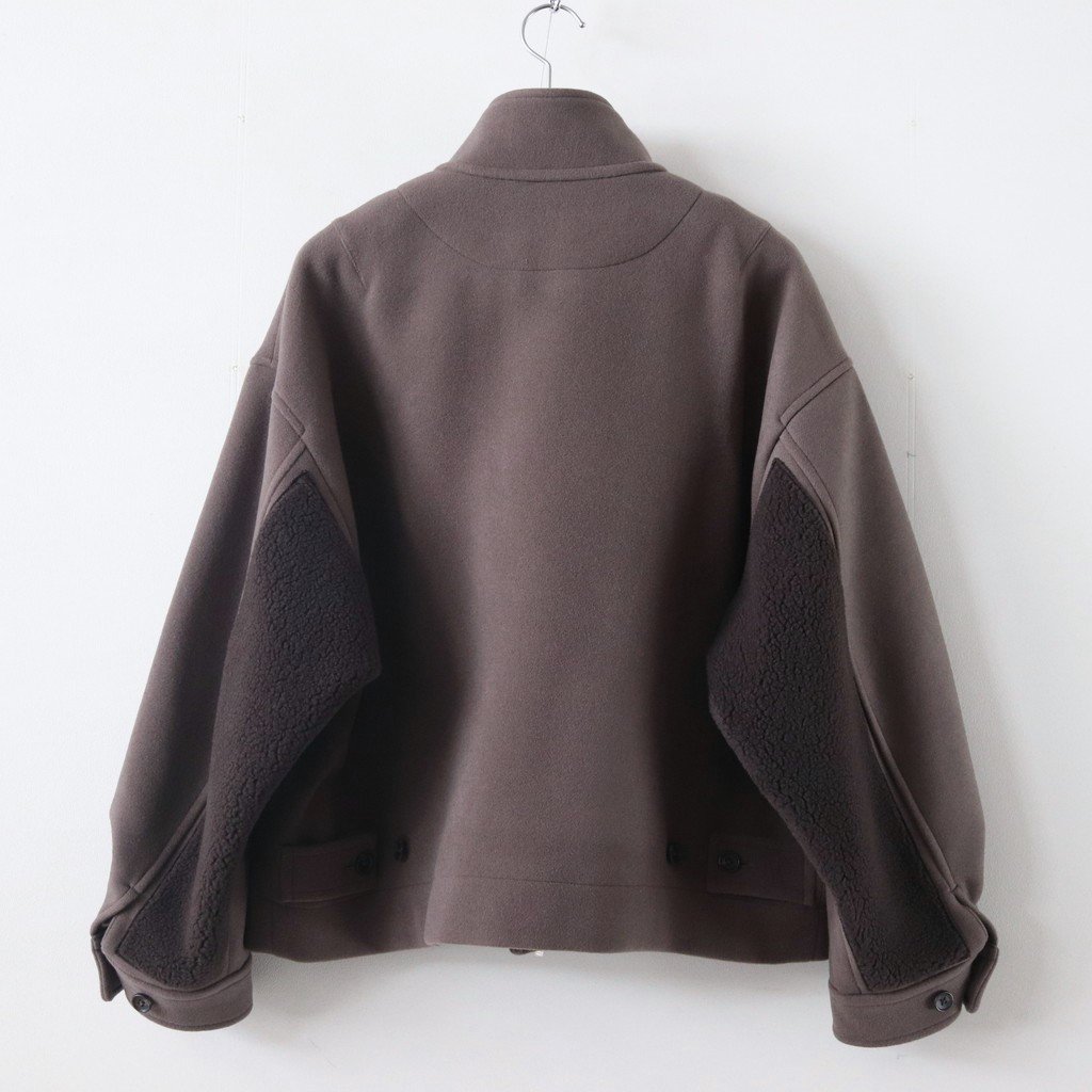 stein OVER SLEEVE BOA MELTON JACKET ジャケット/アウター