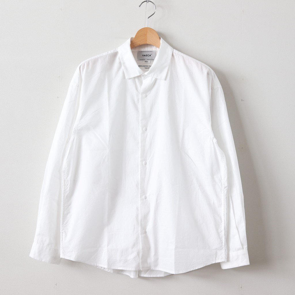 Comfort Shirt Extra Wide White Yaeca ヤエカ