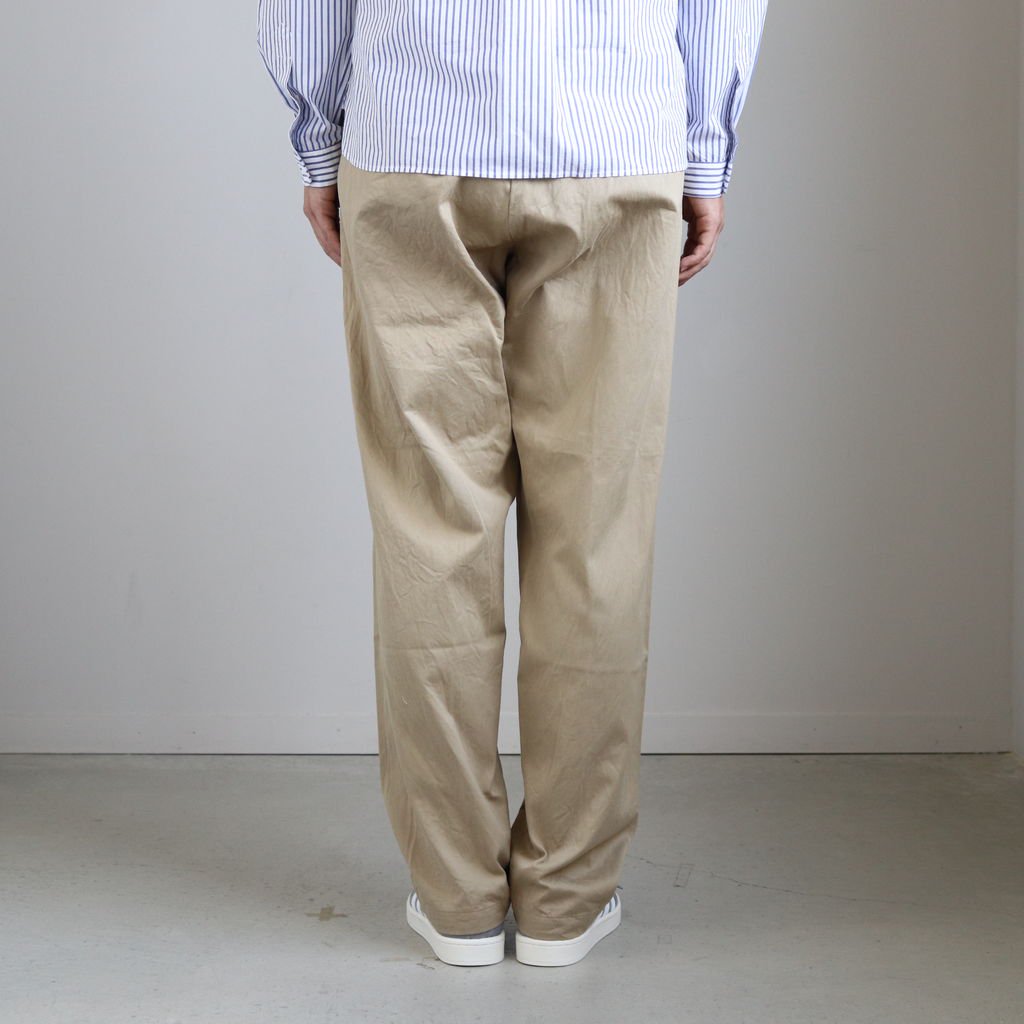 専門ショップ YAECA CHINO CLOTH PANTS WIDE TAPERED 32 agapeeurope.org