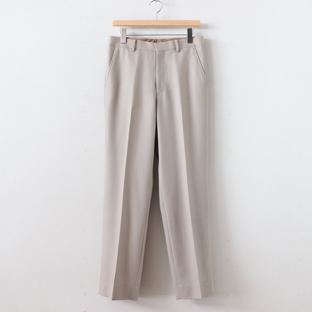 オーラリー WOOL KID MOHAIR KERSEY SLACKS bckediri.beacukai.go.id