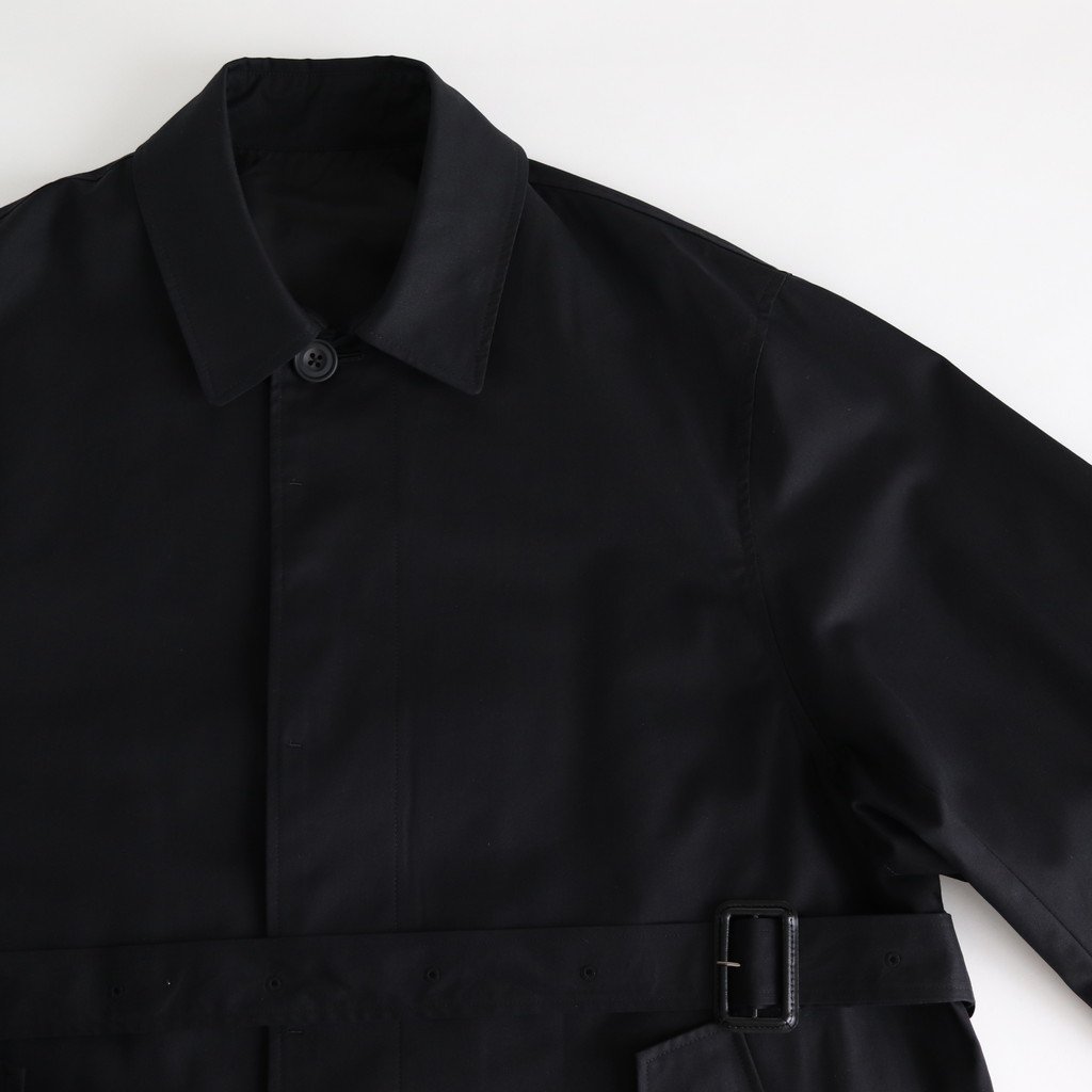 SLEEVE OVER FOUNDATION COAT #BLACK [ST.123-1] _ stein | シュタイン