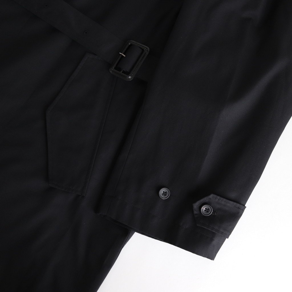 SLEEVE OVER FOUNDATION COAT #BLACK [ST.123-1] _ stein | シュタイン