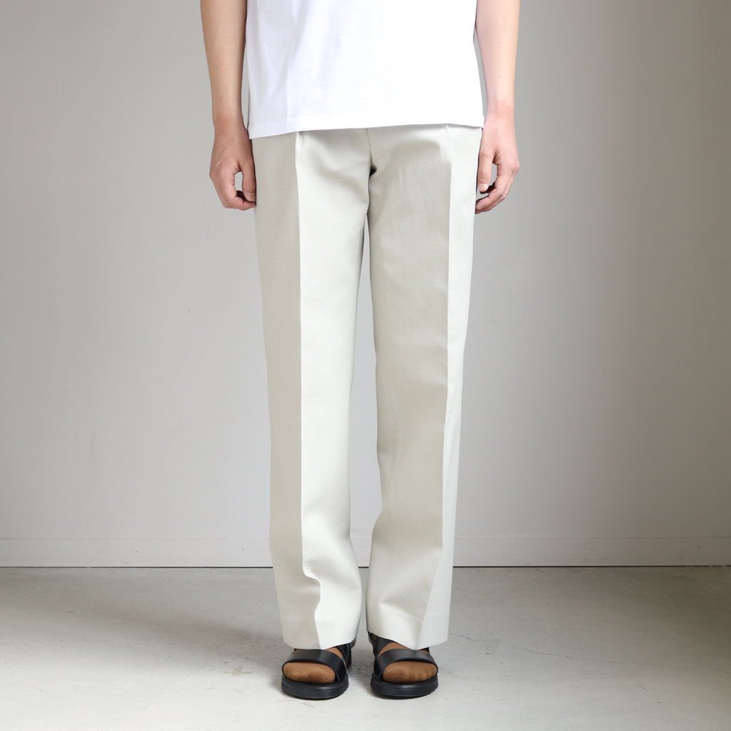 オンラインオファー AURALEE WOOL WASHI AMUNZEN WIDE SLACKS - パンツ