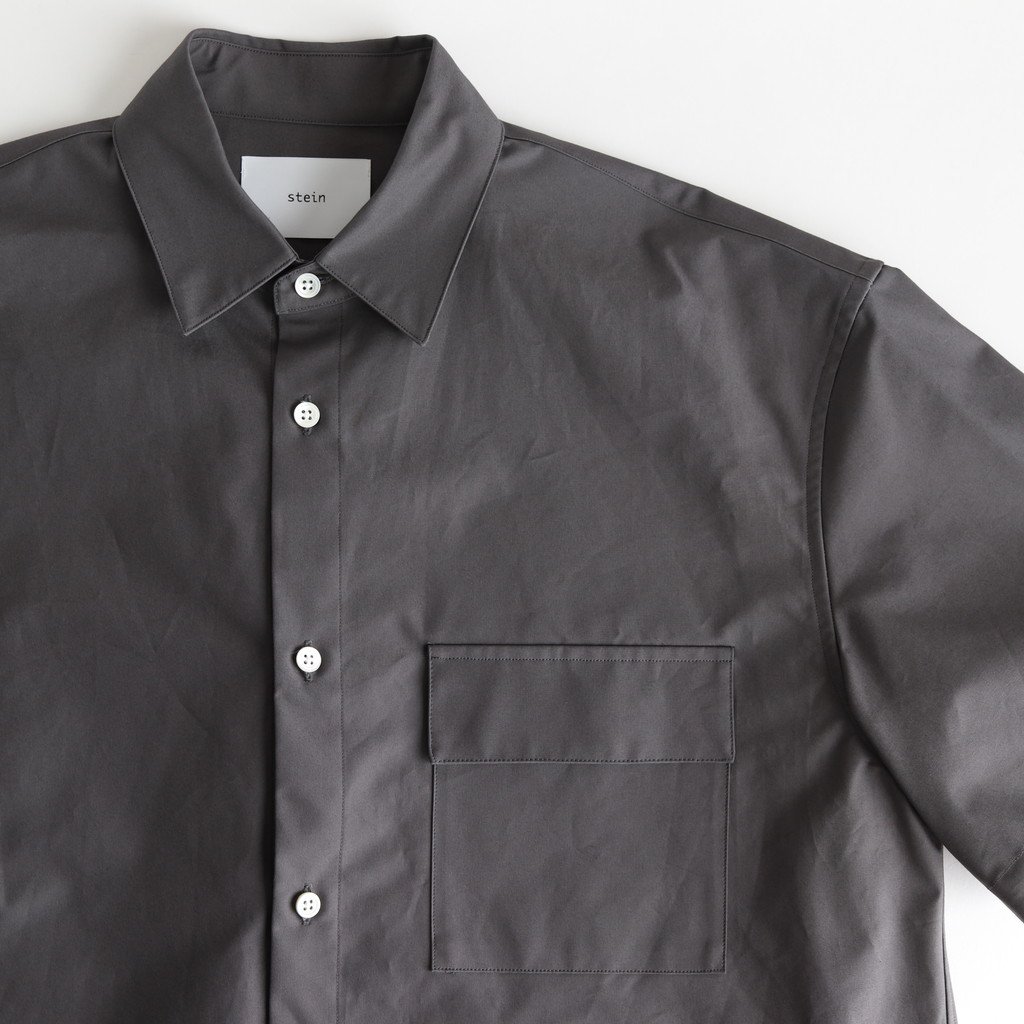 OVER SLEEVE SS SHIRT #CONCRETE シャツ | red-village.com