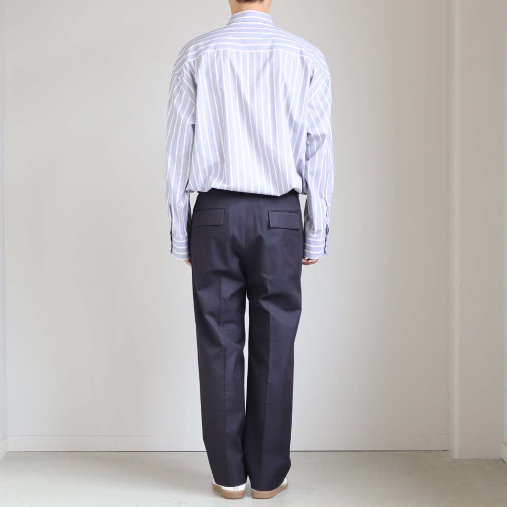 CLARK-M YOKE 1TUCK EASY TAPERED PANTS