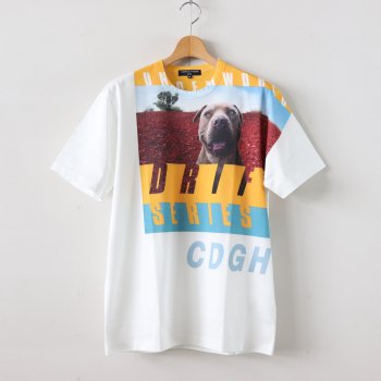 綿天竺 製品プリント S/S Tシャツ #WHITE×PRINT [HE-T034-051] _ COMME des GARCONS HOMME | コム デ ギャルソン オム