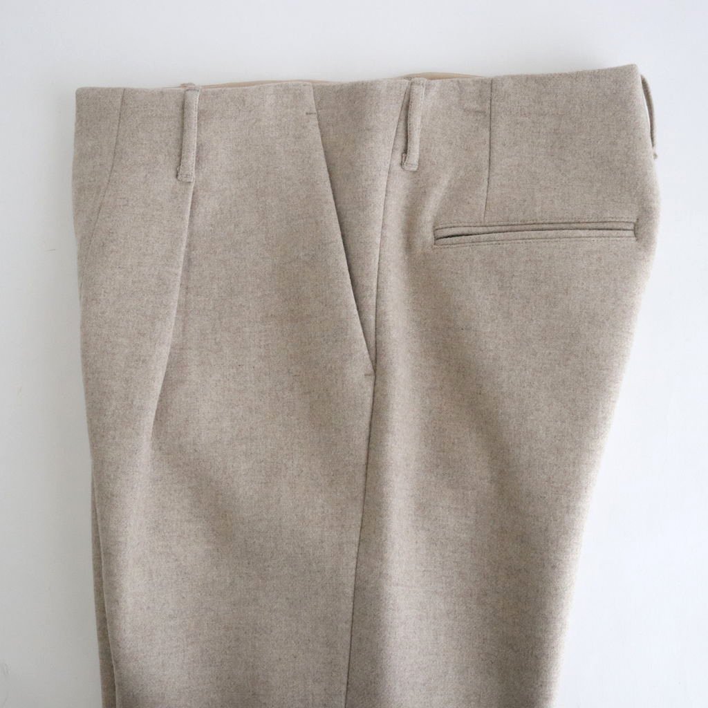 希少※ AURALEE LIGHT MELTON WIDE SLACKS 激安価格の sandorobotics.com