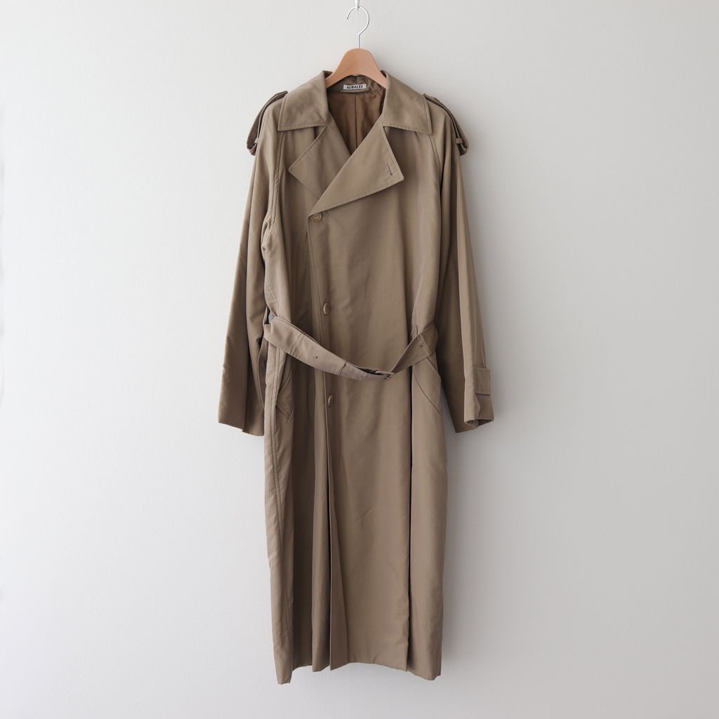 AURALEE WASHED TWILL LONG COAT 純正廉価 www.m-arteyculturavisual.com