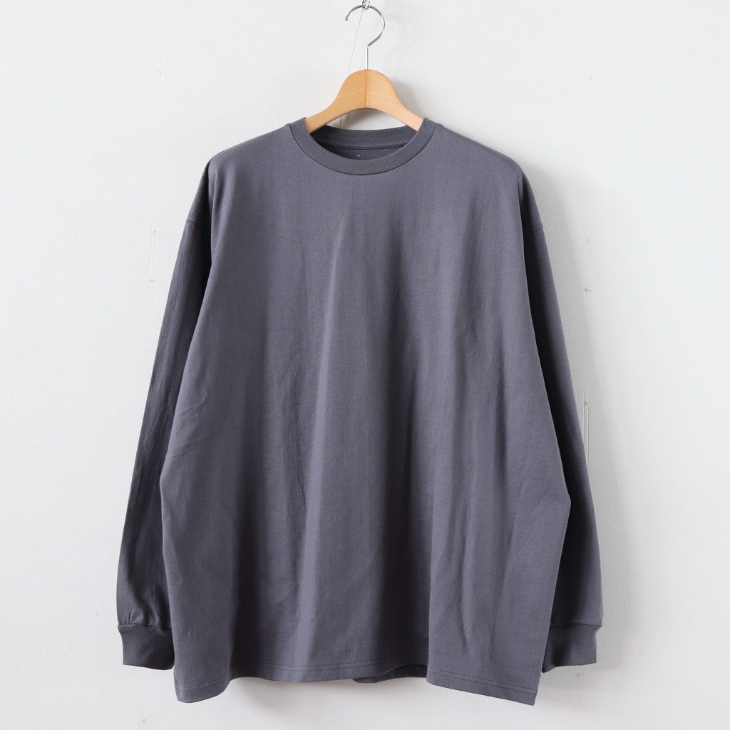 Graphpaper / L/S OVERSIZED TEE GRAY