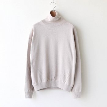 COTTON CASHMERE TURTLE # IVORY [2003-007W] _ crepuscule | クレプスキュール
