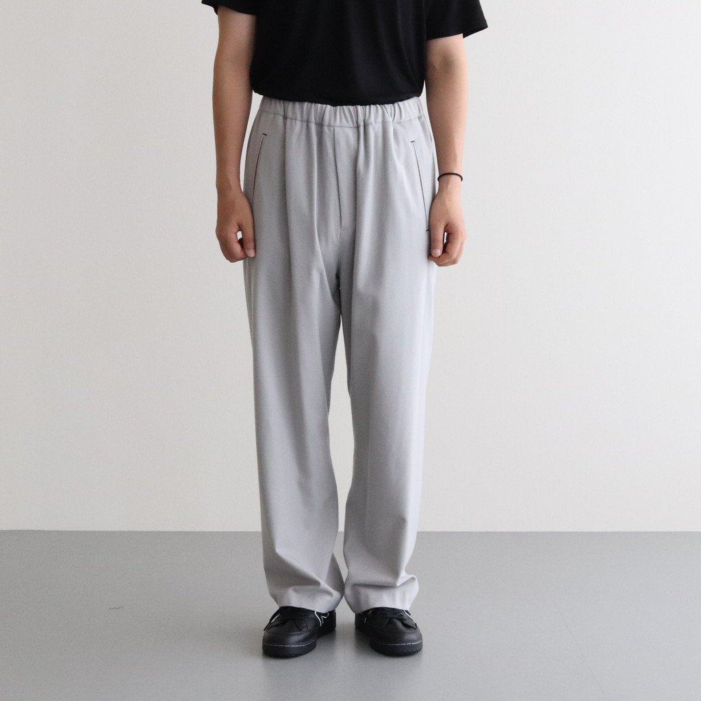Graphpaper / WOOL FLANNEL EASY PANTS L.GRAY