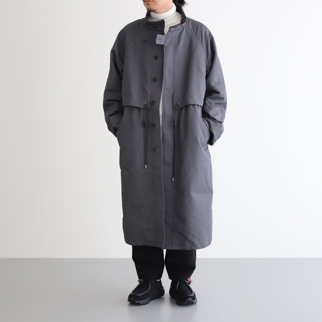『Graphpaper』Hard Twill Stand Collar Coat90cm