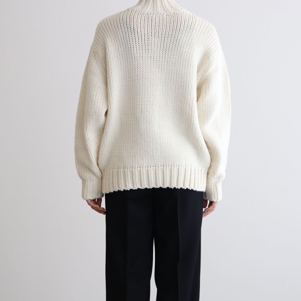 AURALEE SUPER AIRY WOOL KNIT P/OB5GALLERY