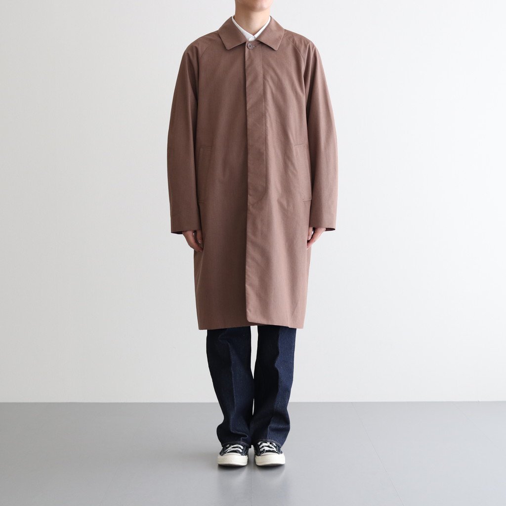 YAECA SOUTIEN COLLAR COAT STANDARD