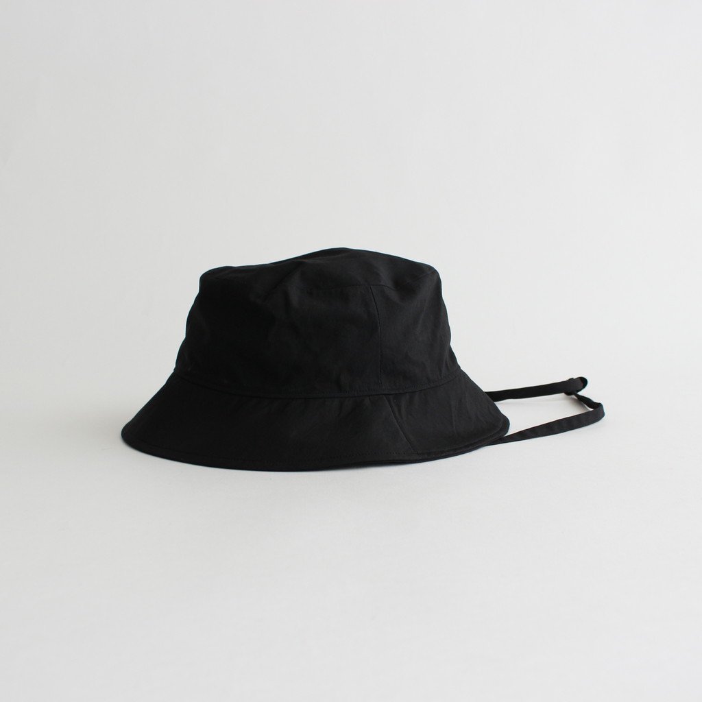 Typewriter Bucket Hat あご紐付 Gray No Comesandgoes カムズアンドゴーズ