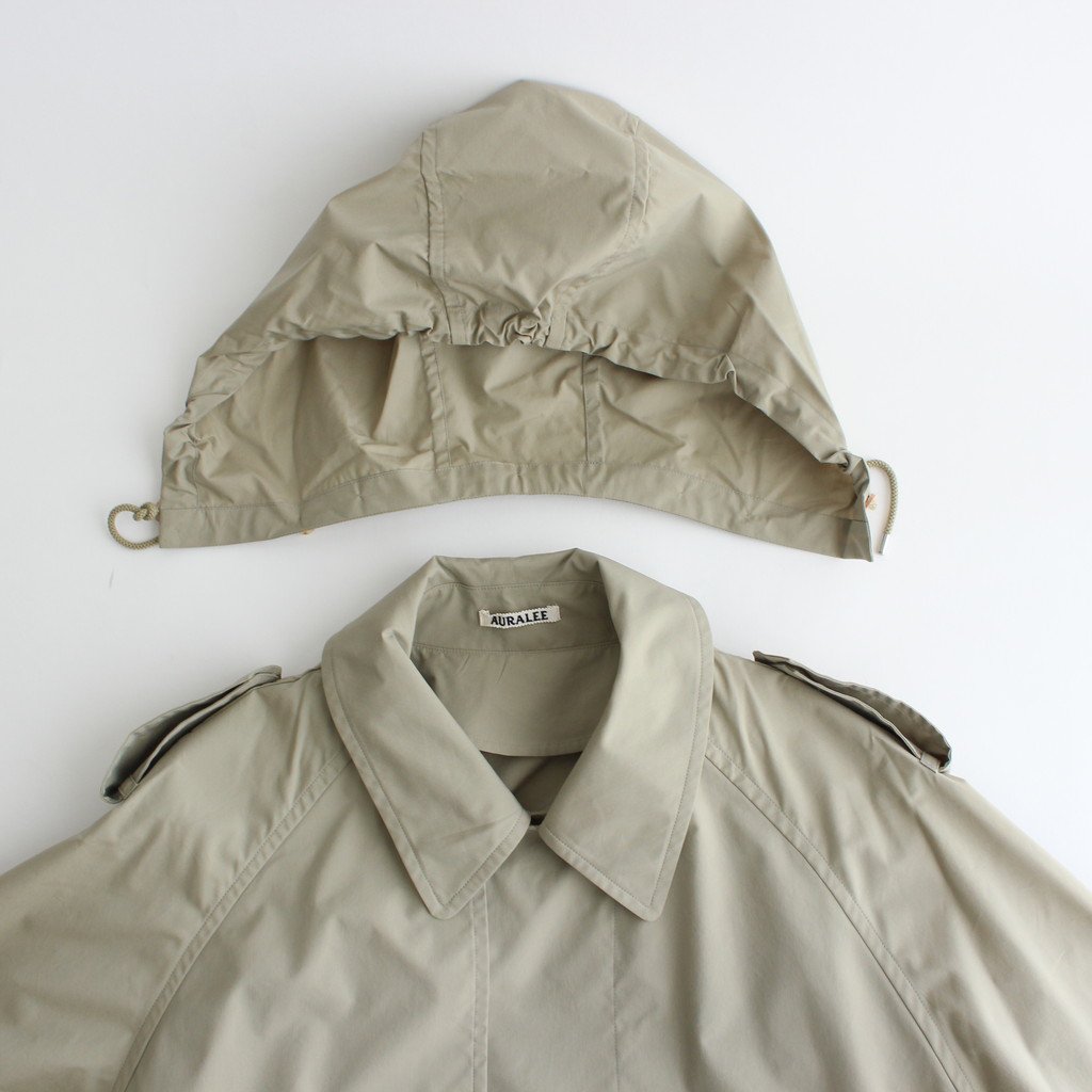 銀座通販 AURALEE Nylon Chambray Field Coat オーラリー biocheck.cl