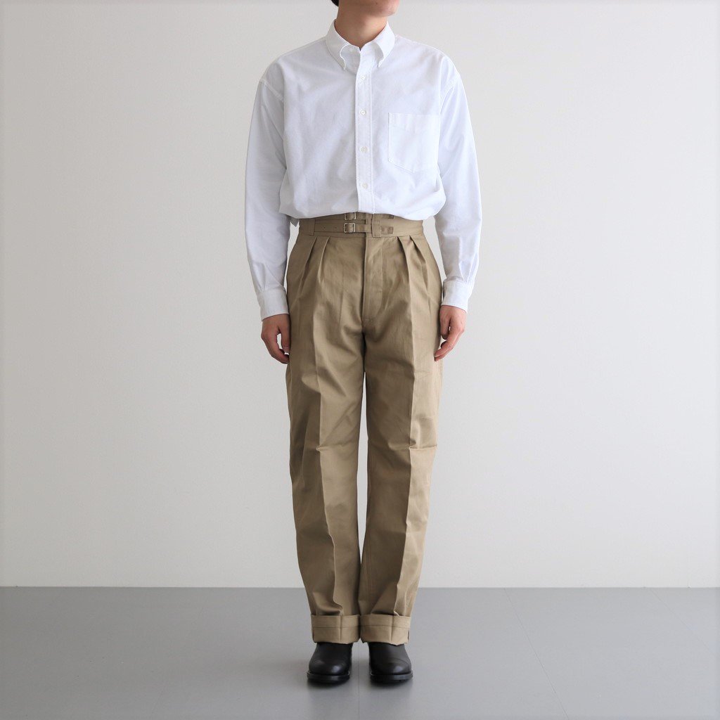 再再販！ LENO SIDE BELTED GURKHA TROUSERS 軍パン kids-nurie.com