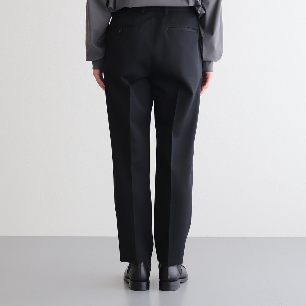 カタログギフトも！ stein Mサイズ BLACK Trousers Tapered Wide - セットアップ - labelians.fr
