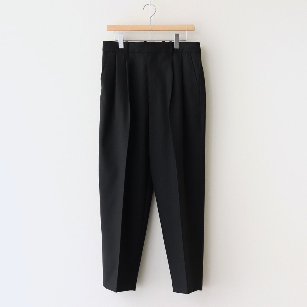 送料無料（北海道・沖縄県除く！） stein EX WIDE TROUSERS black