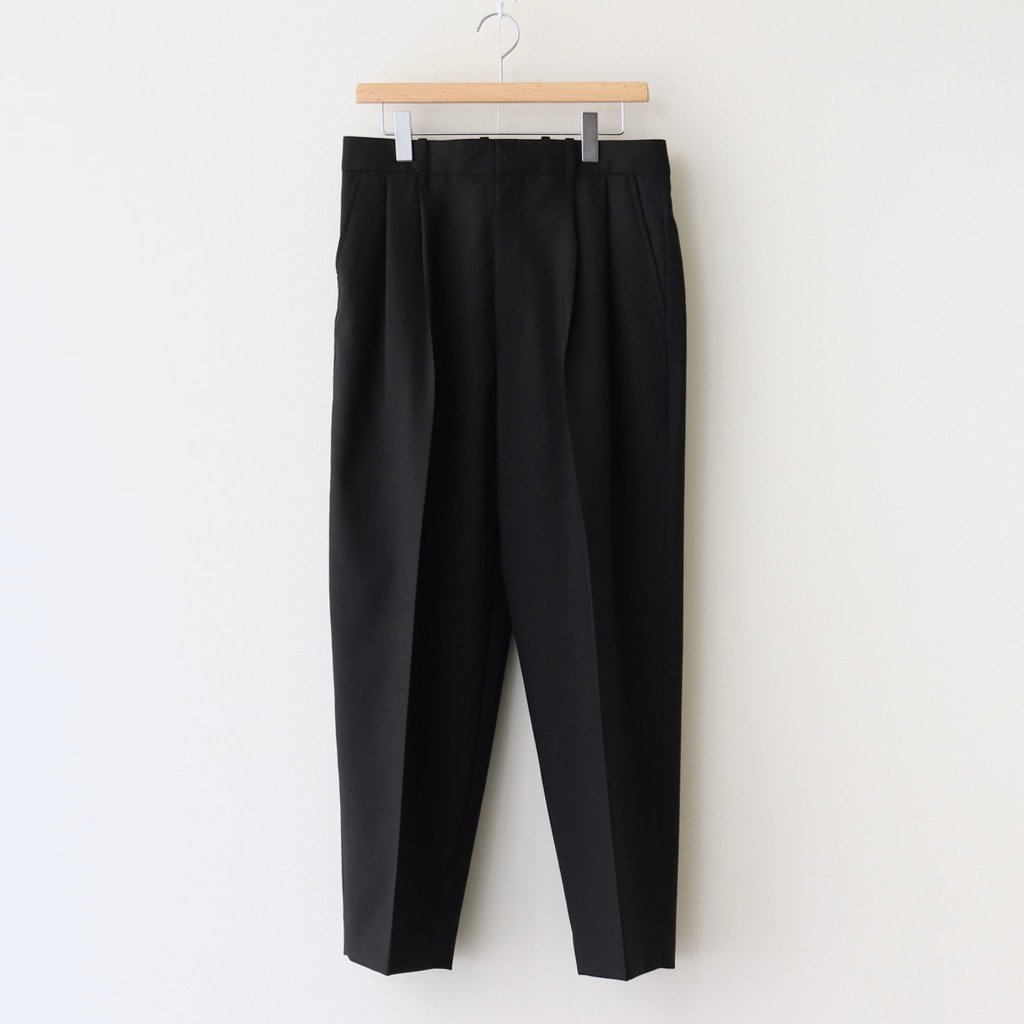 EX WIDE TAPERED TROUSERS #BROWN [ST.219-1] _ stein | シュタイン