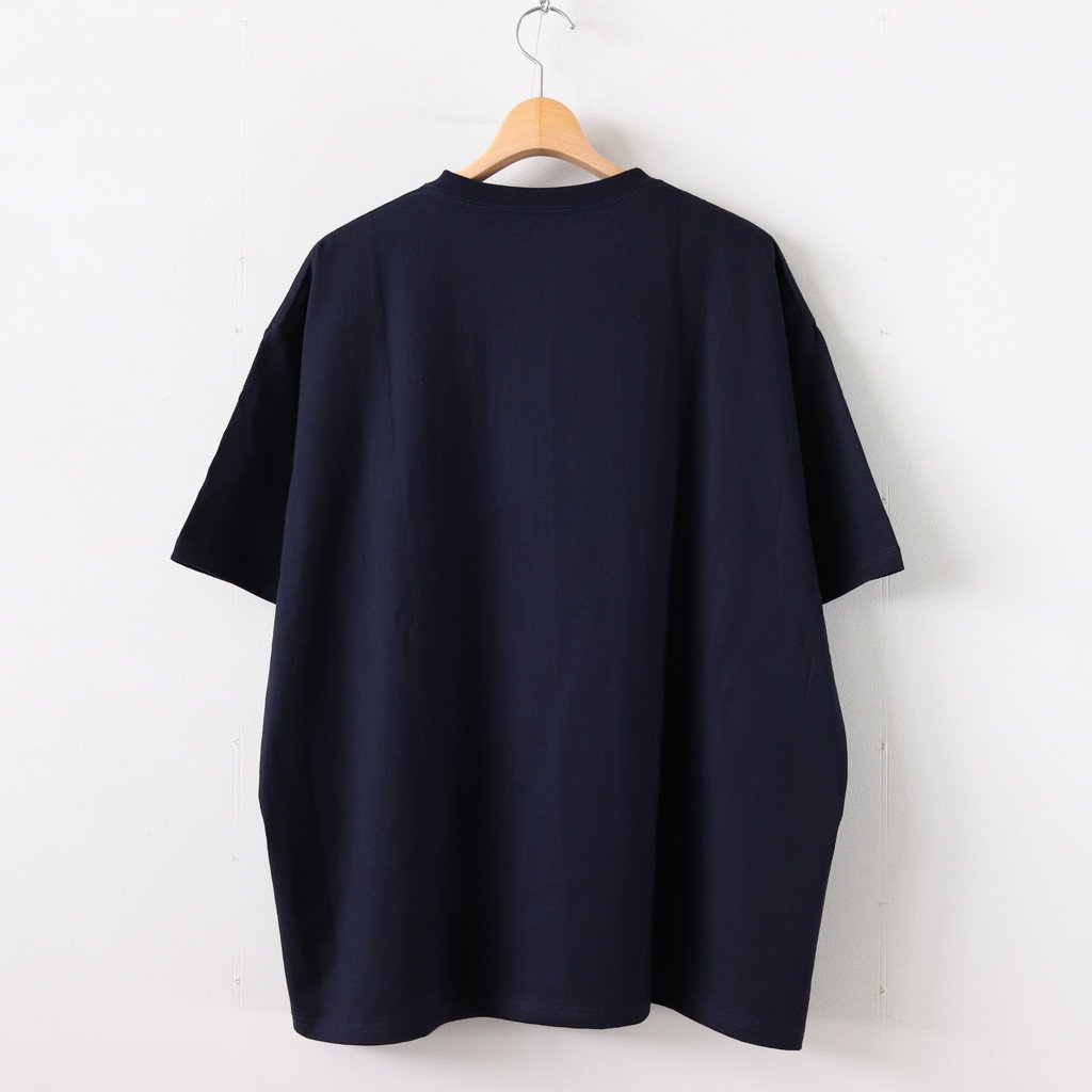 Graphpaper / S/S OVERSIZED TEE NAVY