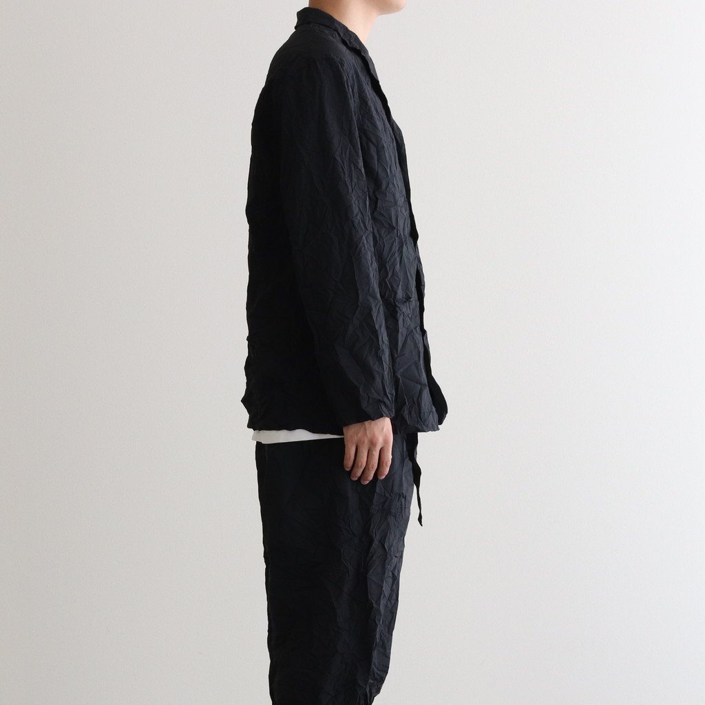 Graphpaper / WRINKLED FRENCH WORK JACKET BLACK