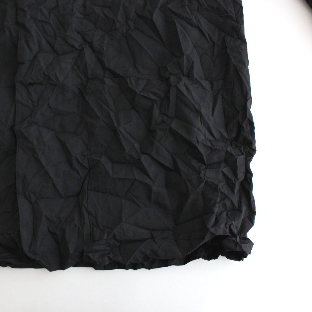 Graphpaper / WRINKLED FRENCH WORK JACKET BLACK