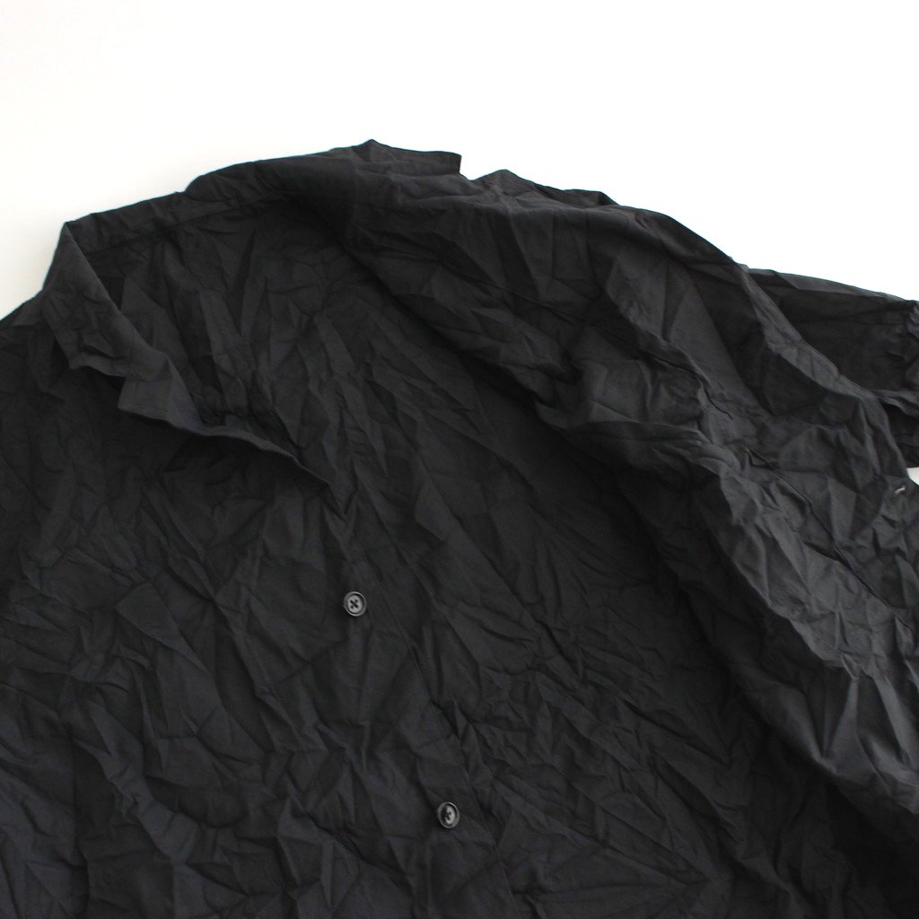 Graphpaper / WRINKLED FRENCH WORK JACKET BLACK