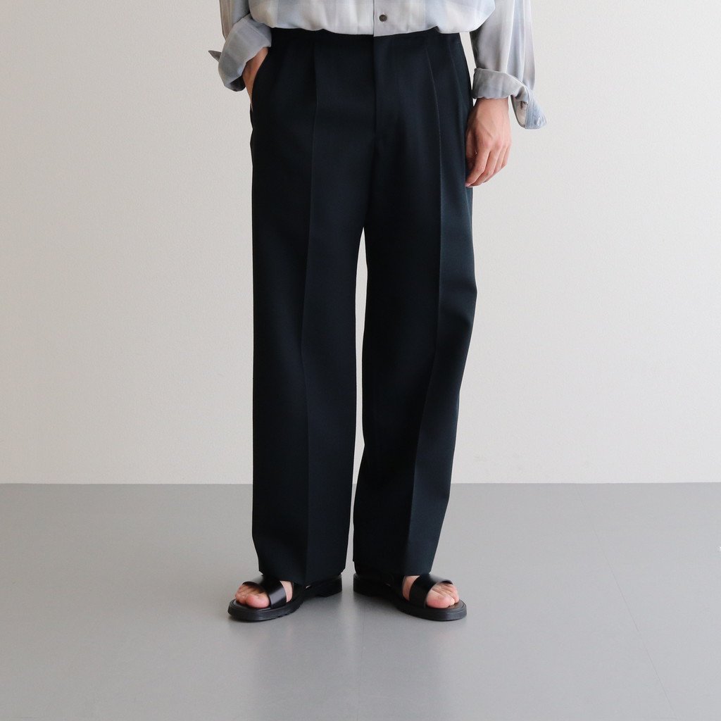 YOKE 2Tuck Wide Gurkha Trousers