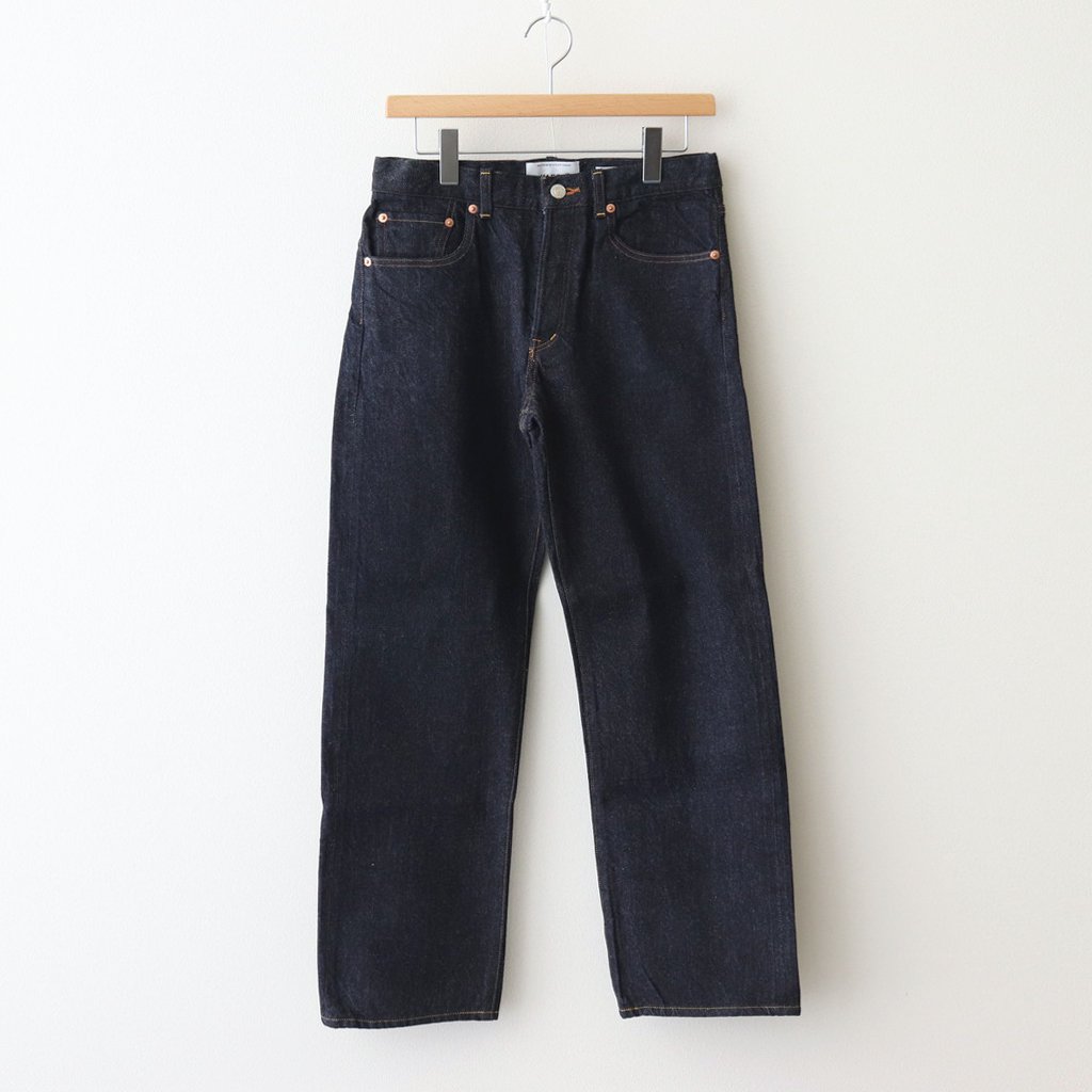 DENIM PANTS STRAIGHT #INDIGO [4-12W] _ YAECA | ヤエカ