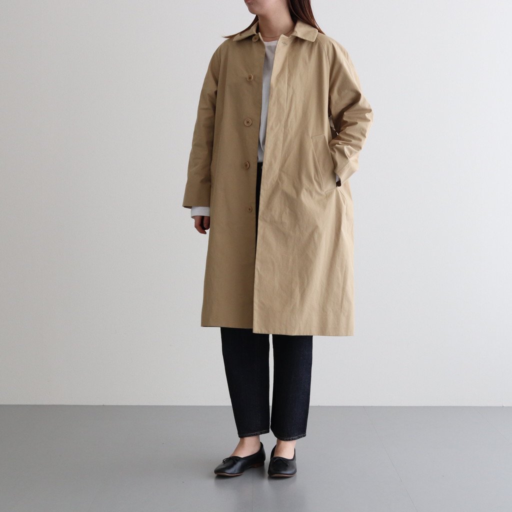 YAECA 2015SS Soutien Collar Coat khaki-