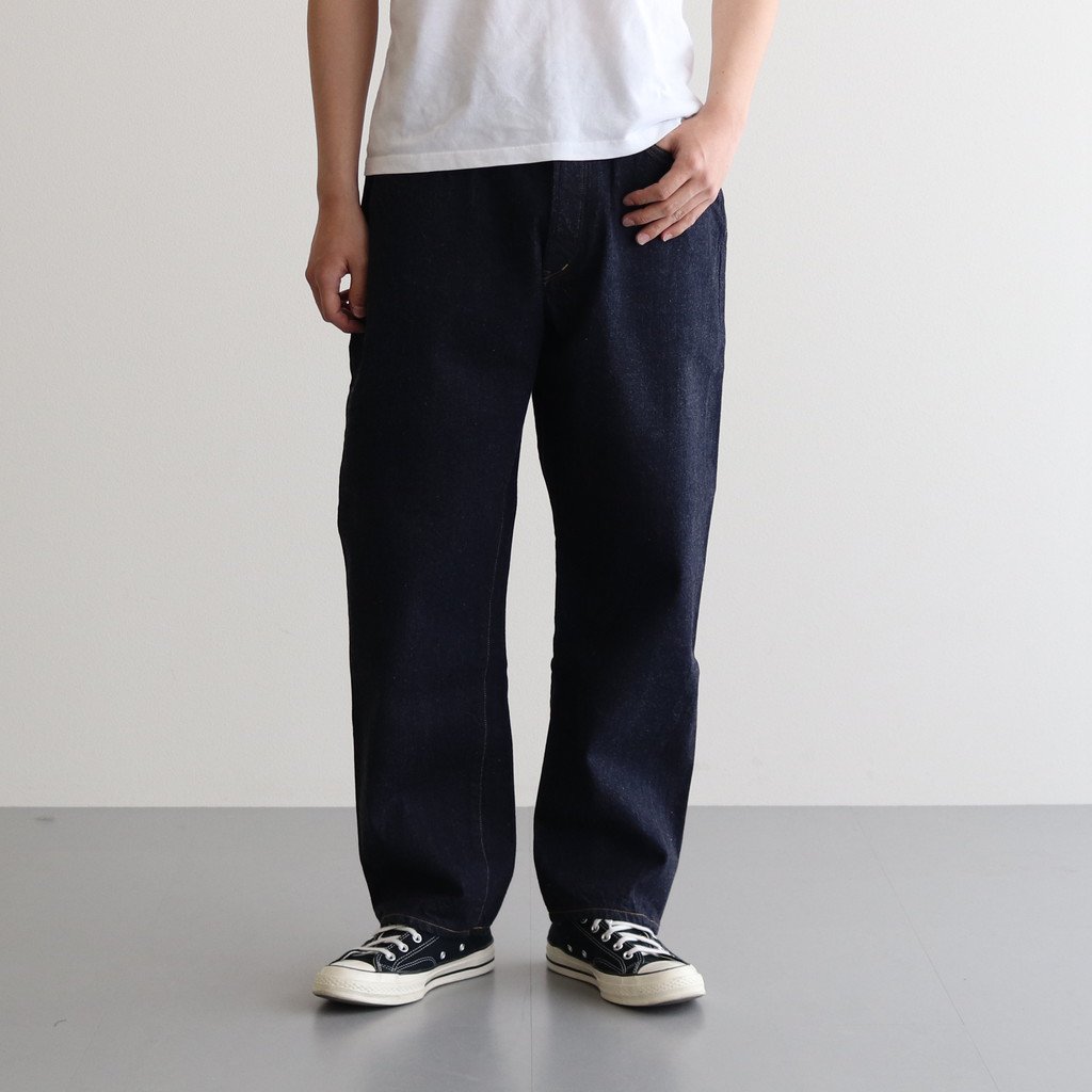 YAECA WIDE TAPERED DENIM - デニム/ジーンズ