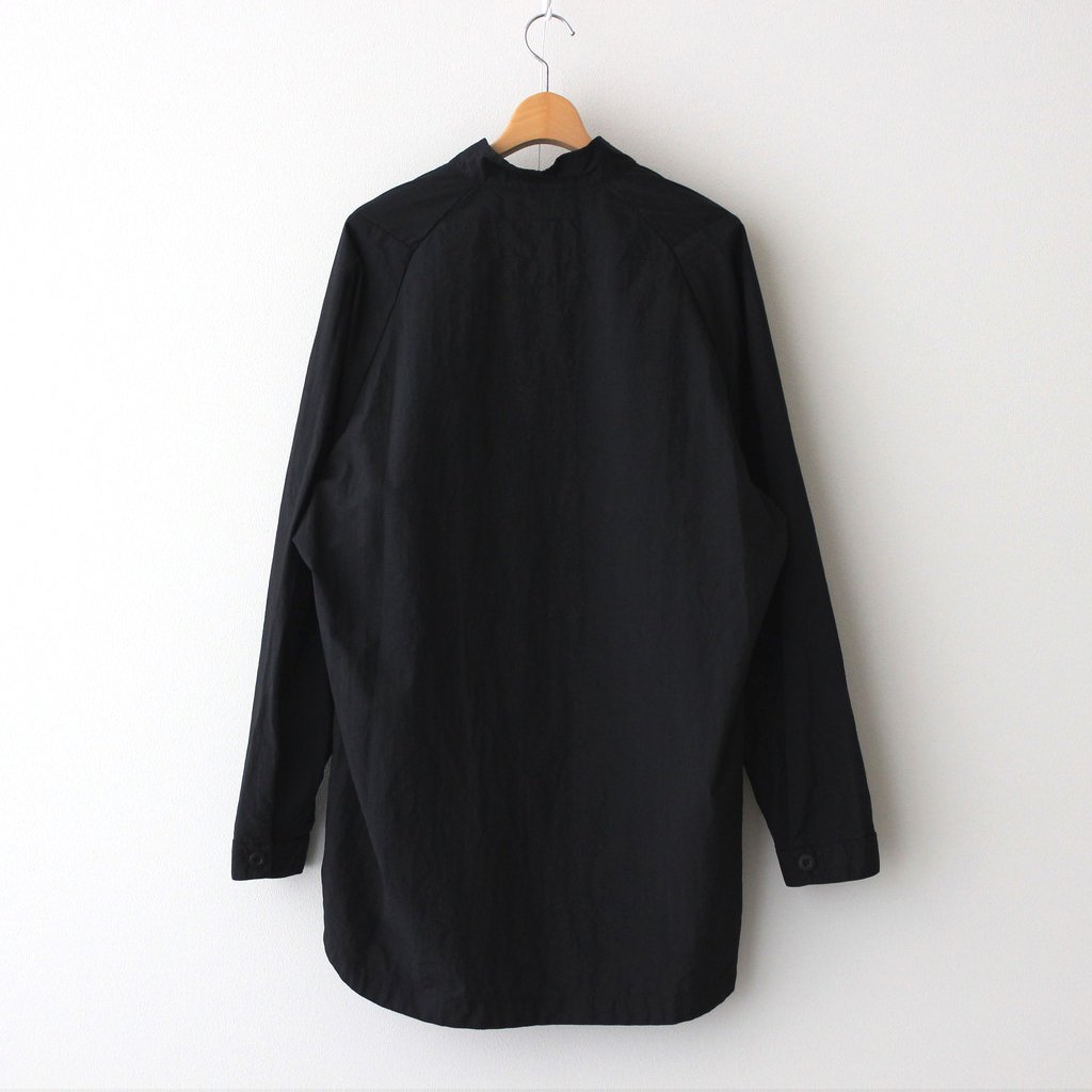 TEATORA / ROOMKEY SHIRT L/S PACKABLE BLACK