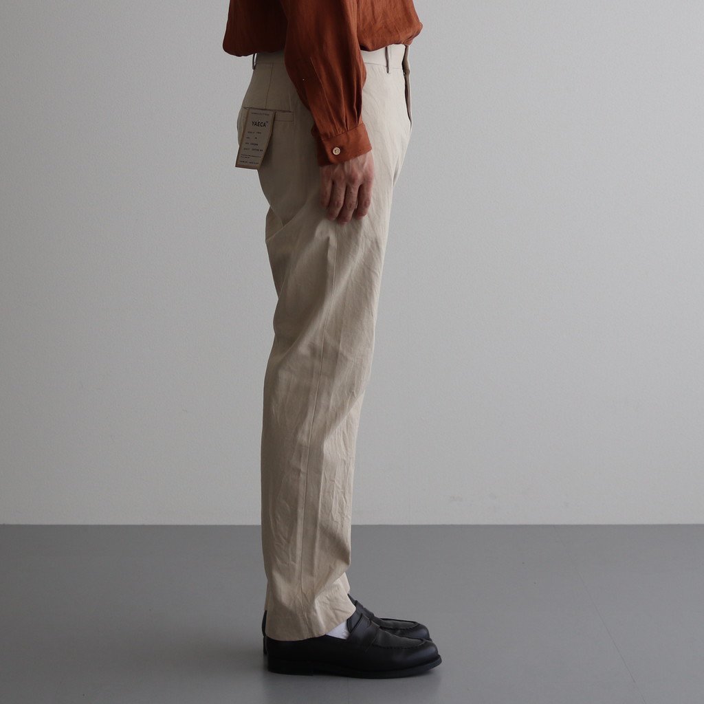 YAECA / CHINO CLOTH PANTS NARROW BEIGE