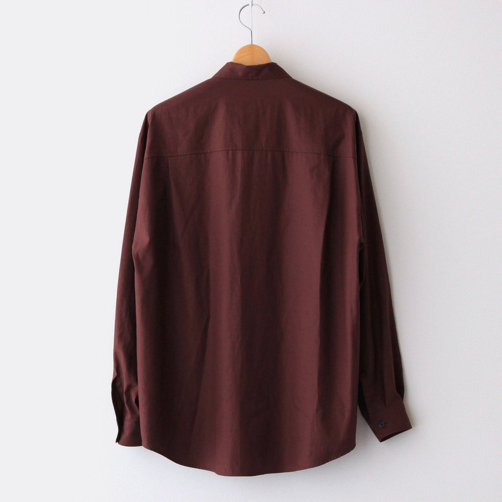 半額直販 今季春夏 WASHED FINX TWILL BIG SHIRT サイズ3 educacao