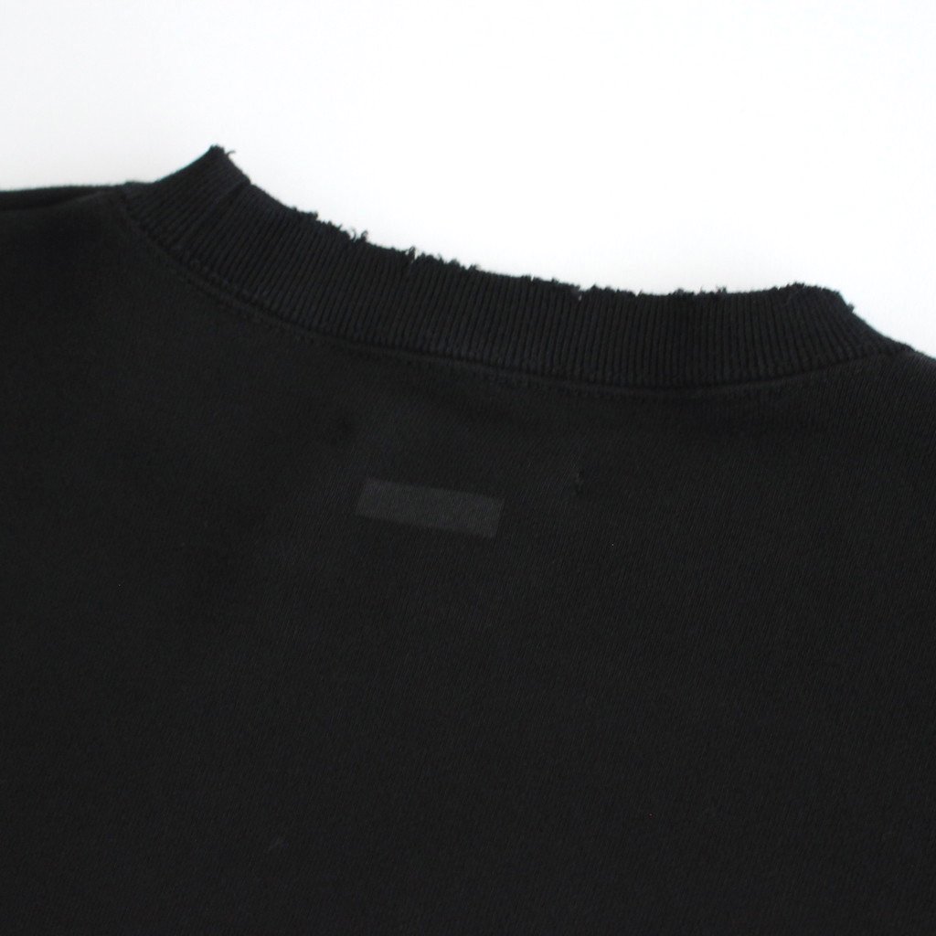 OVERSIZED REBUILD SWEAT LS #BLACK [ST.306] _ stein | シュタイン